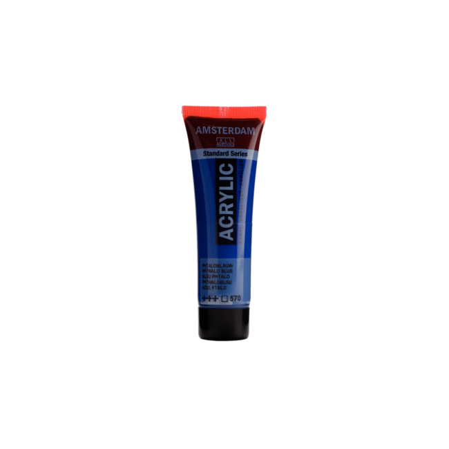 Royal Talens Verf - Acryl - 570 - Phtalo blauw - Amsterdam - 20ml