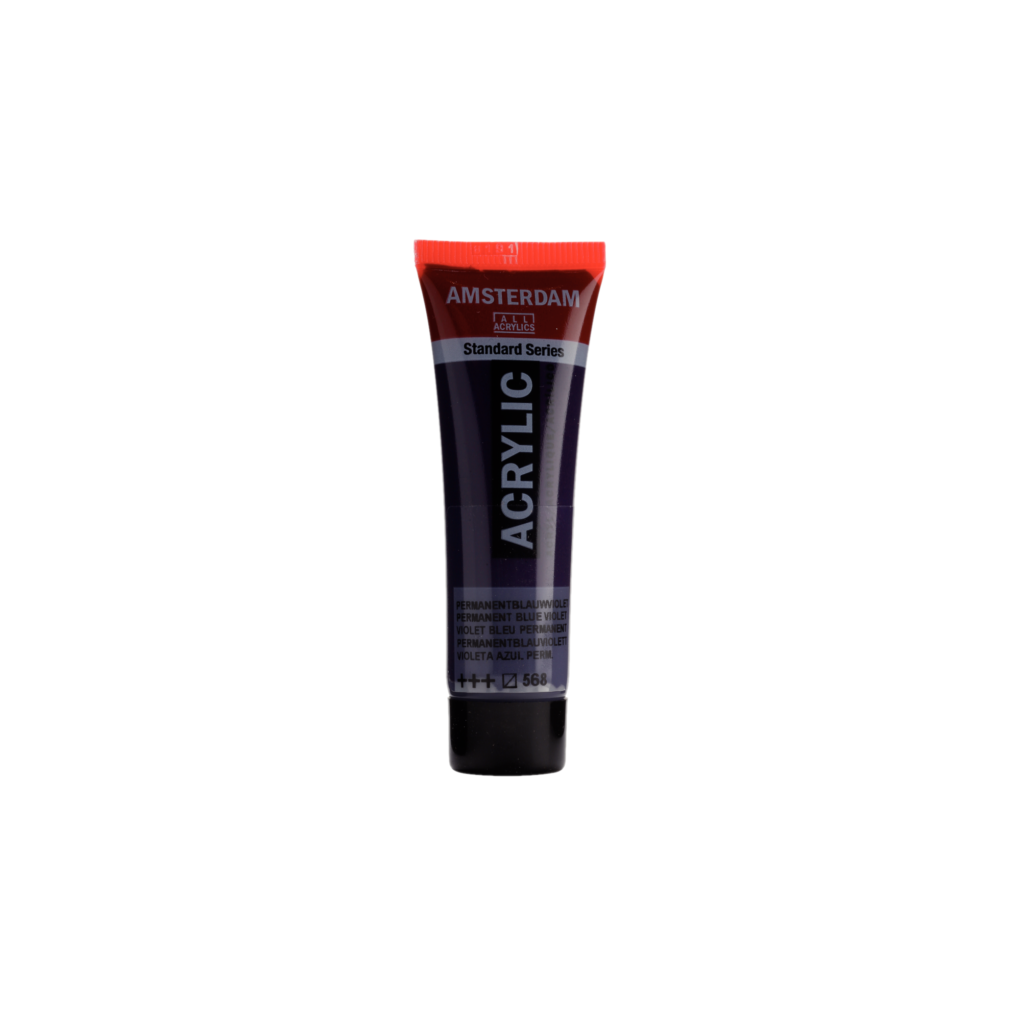Verf - Acryl - 568 - Permanent blauw violet - Amsterdam - 20ml
