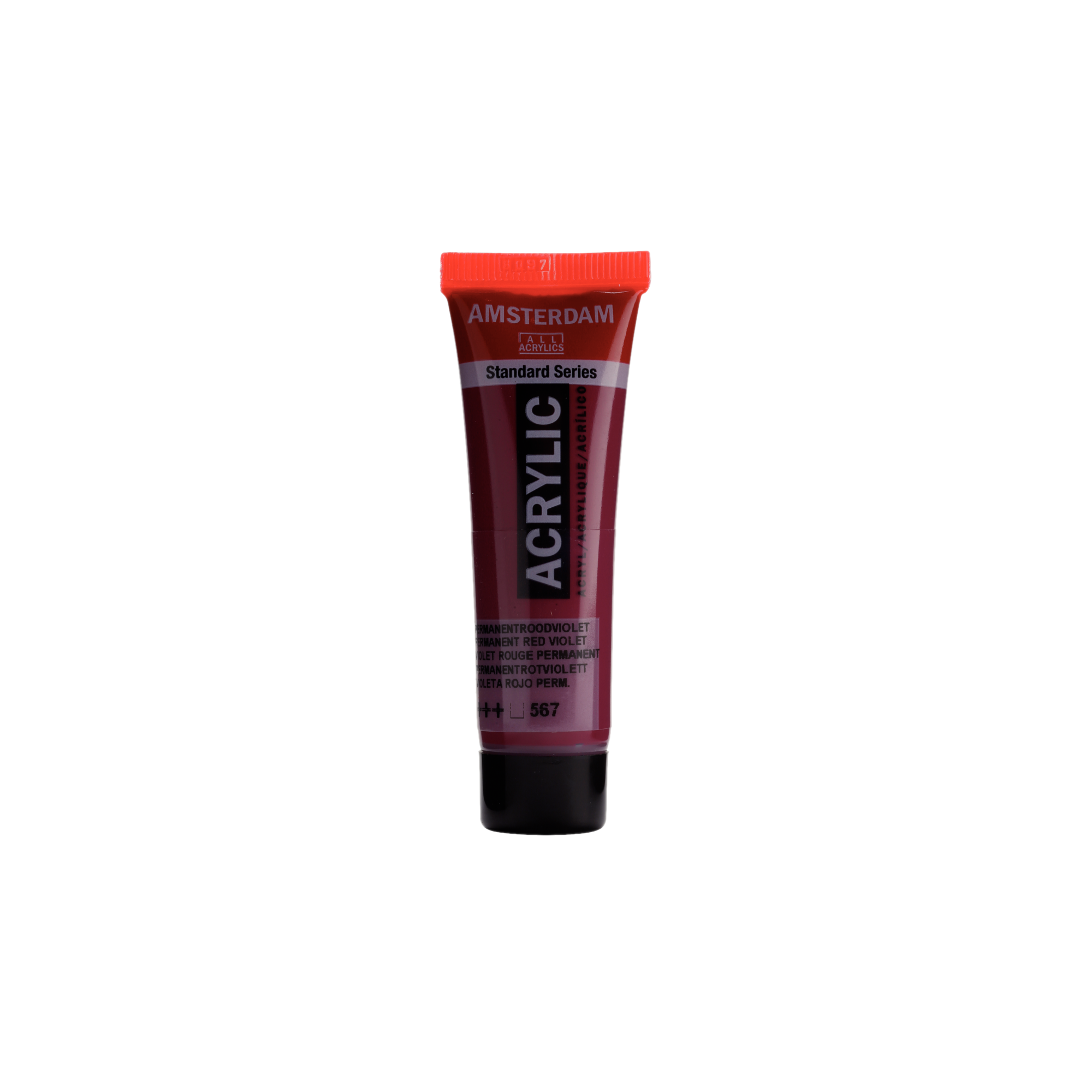 Verf - Acryl - 567 - Permanent rood violet - Amsterdam - 20ml