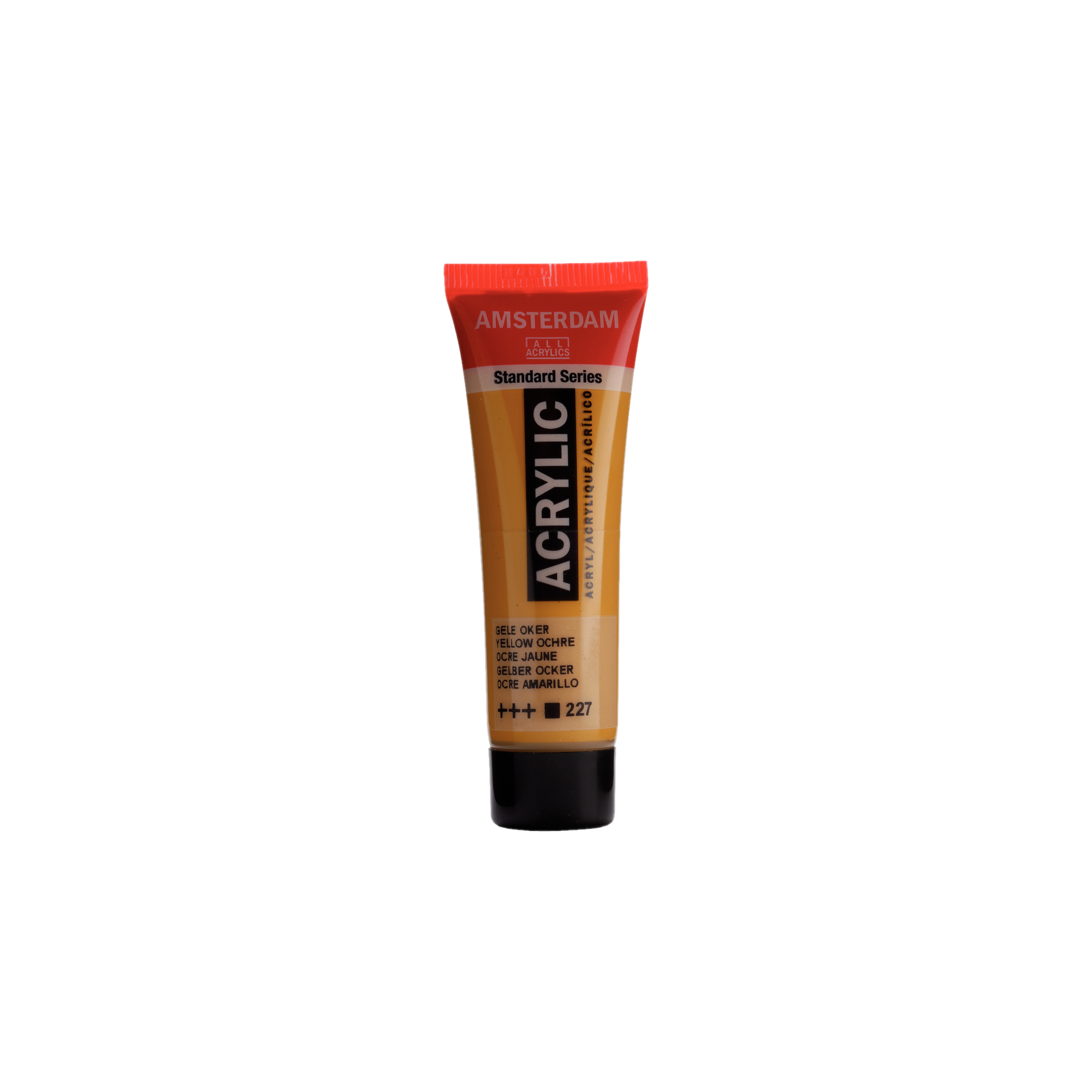 Verf - Acryl - 227 - Gele oker - Amsterdam - 20ml