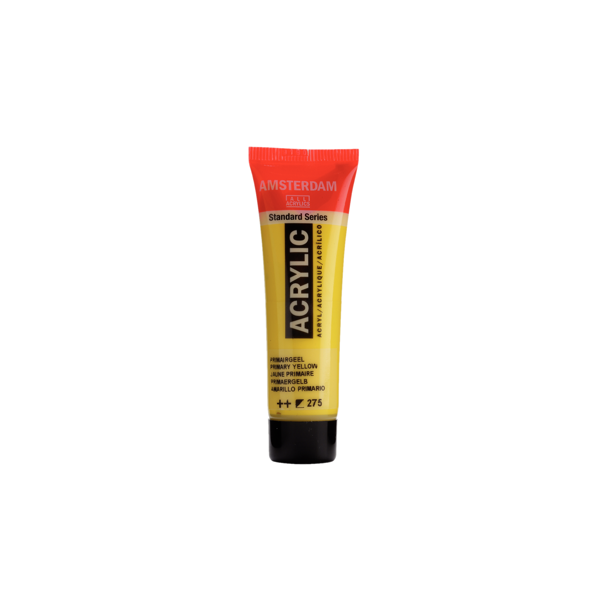 Verf - Acryl - 275 - Primair geel - Amsterdam - 20ml