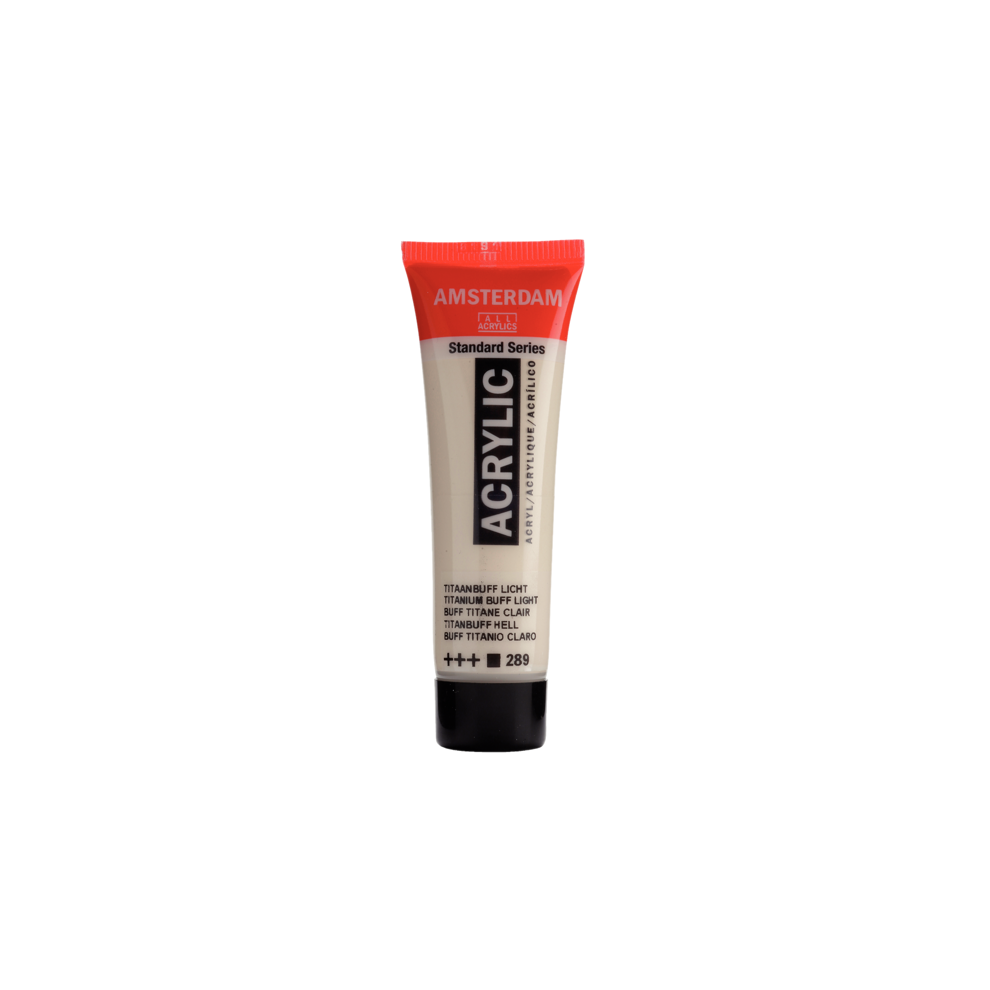 Verf - Acryl - 289 - Titaanbuff licht - Amsterdam - 20ml