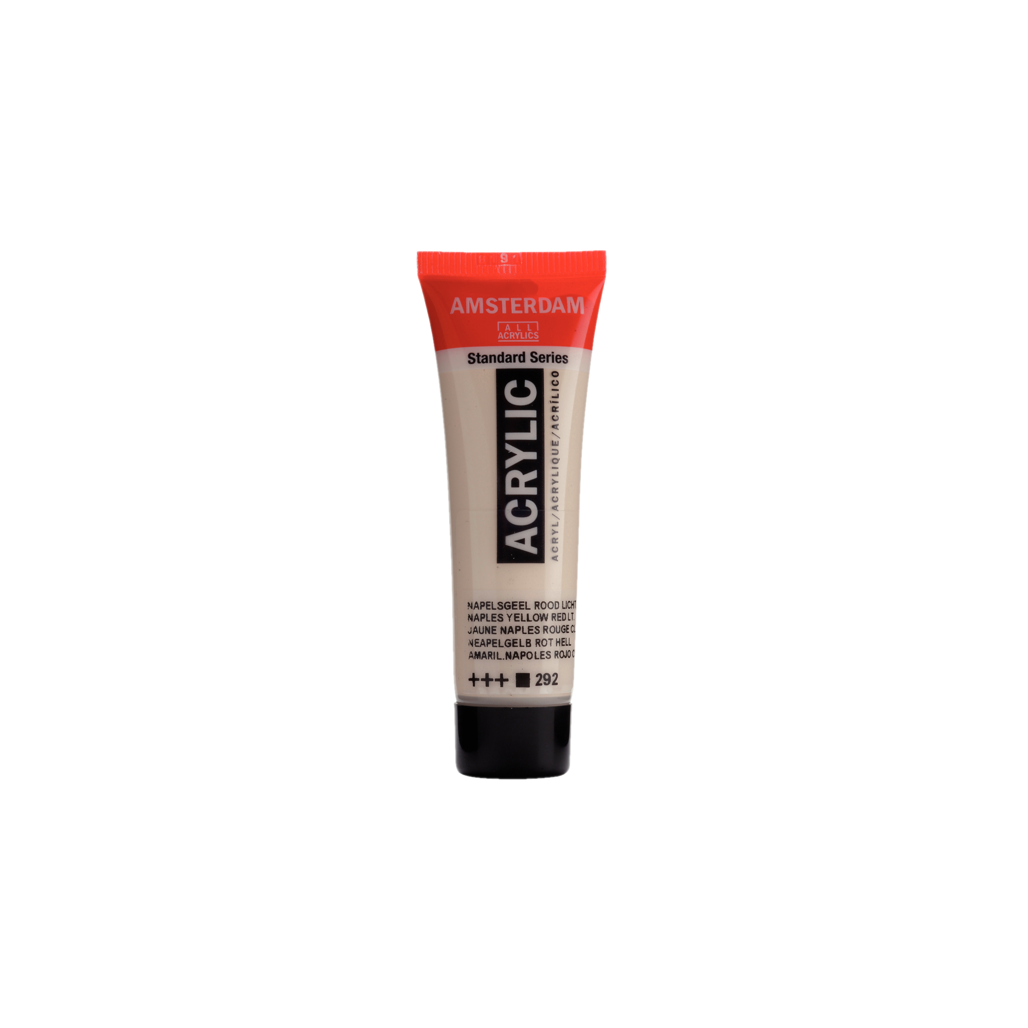 Verf - Acryl - 292 - Napels geel rood licht - Amsterdam - 20ml