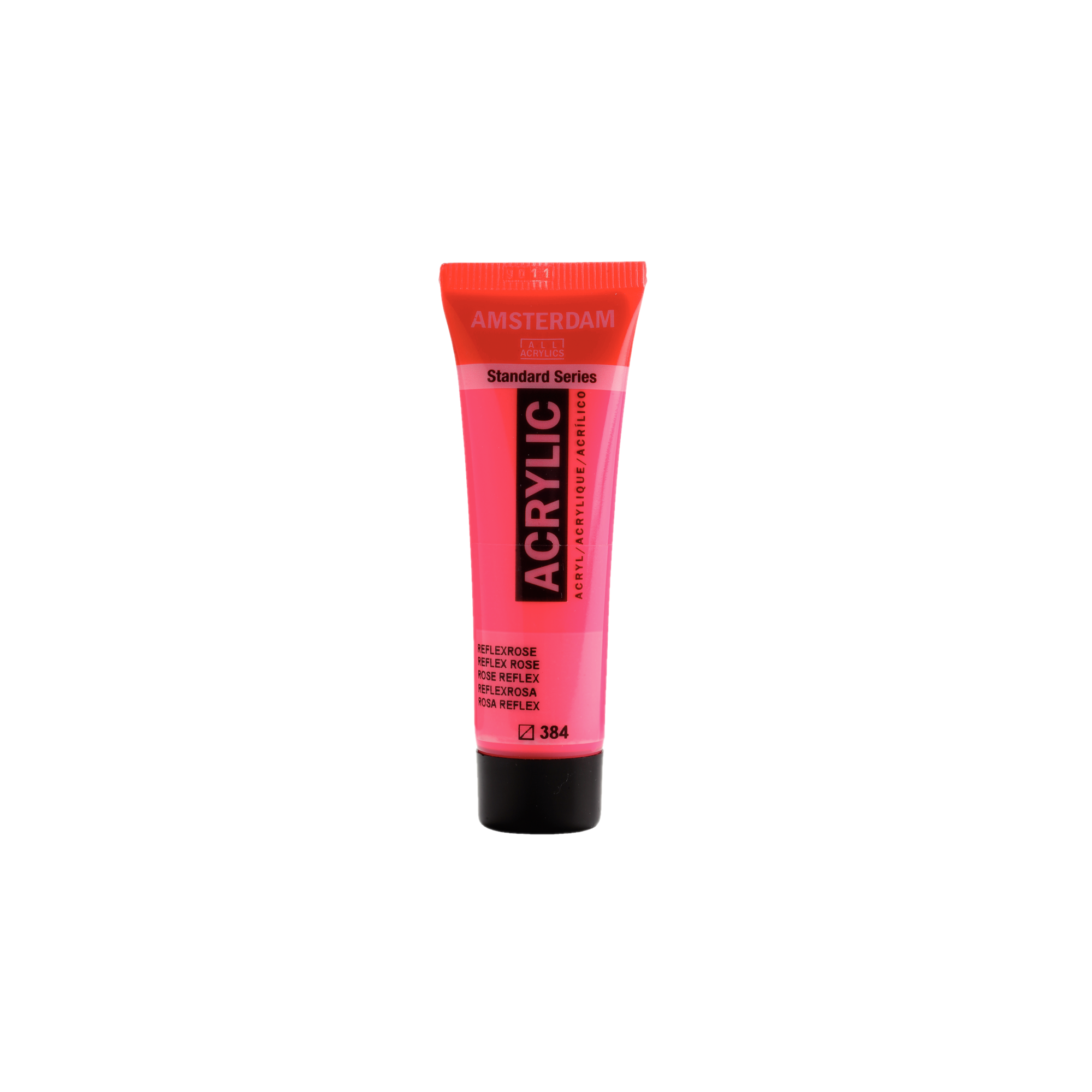 Verf - Acryl - 384 - Reflex roze - Amsterdam - 20ml