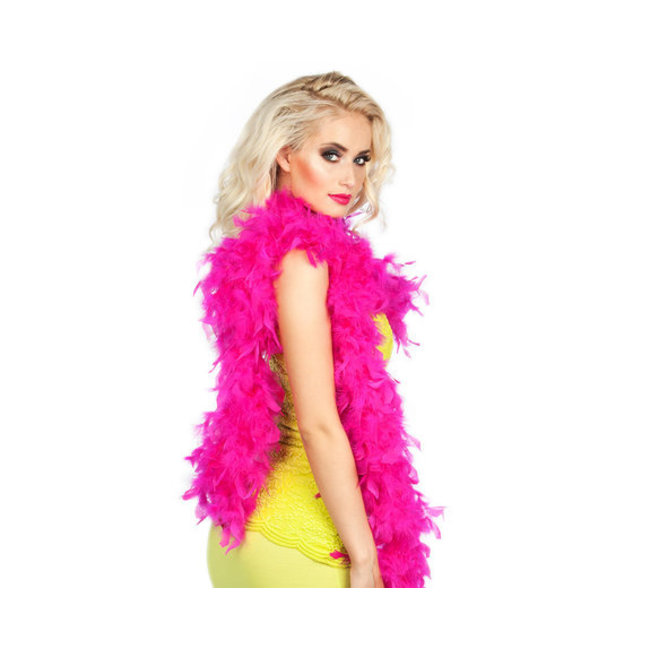 PartyXplosion Boa - Donker roze - 180cm - 50gr.