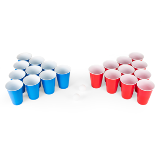 Globos Spel - Bierpong - 4 ballen - 24 bekers