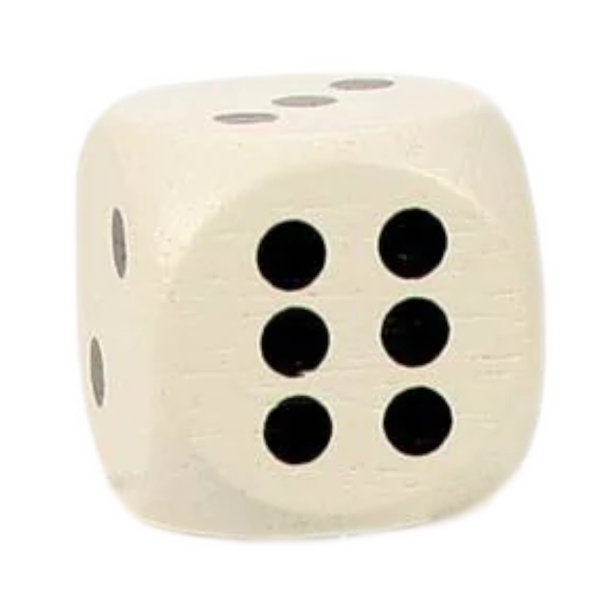 Dobbelsteen - Wit - 3x3cm - 1st.
