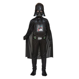 Haza-Witbaard Darth vader - Kostuum - Met cape - mt.140/152