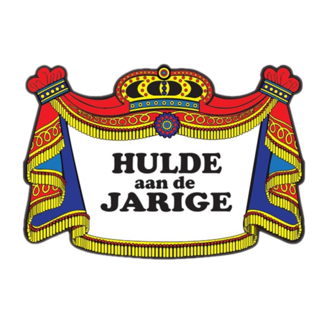 Haza-Witbaard Huldeschild - Hulde aan de jarige