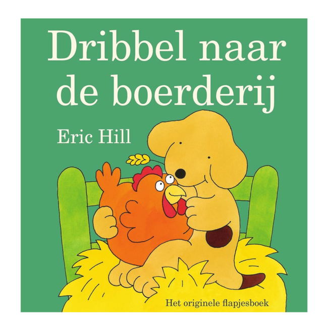 Harlekijn Boek - Flapjesboek - Dribbel naar de boerderij