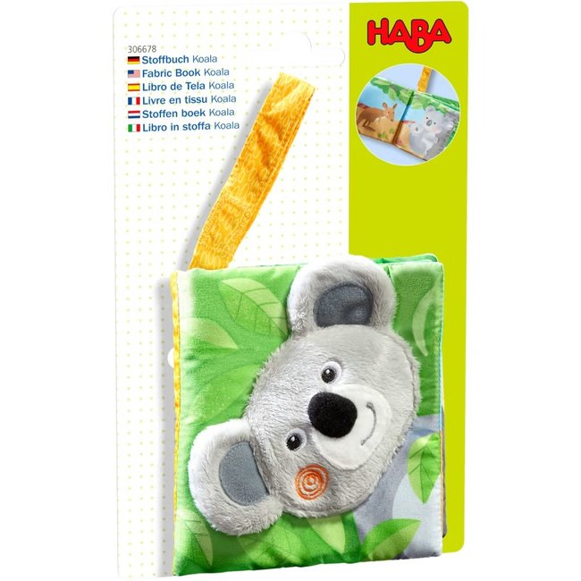 Haba Boek - Koala - Stof