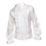 Smiffys Shirt - Overhemd - Sixties - Rouches - Wit - M