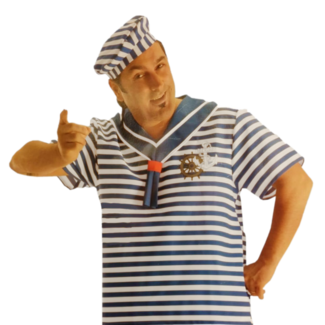 Partychimp Kostuum - Matroos - L