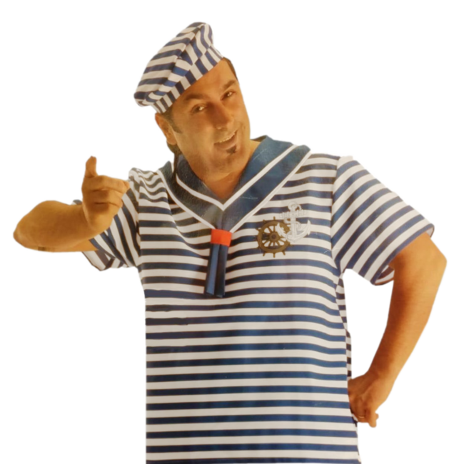 Partychimp Kostuum - Matroos - L