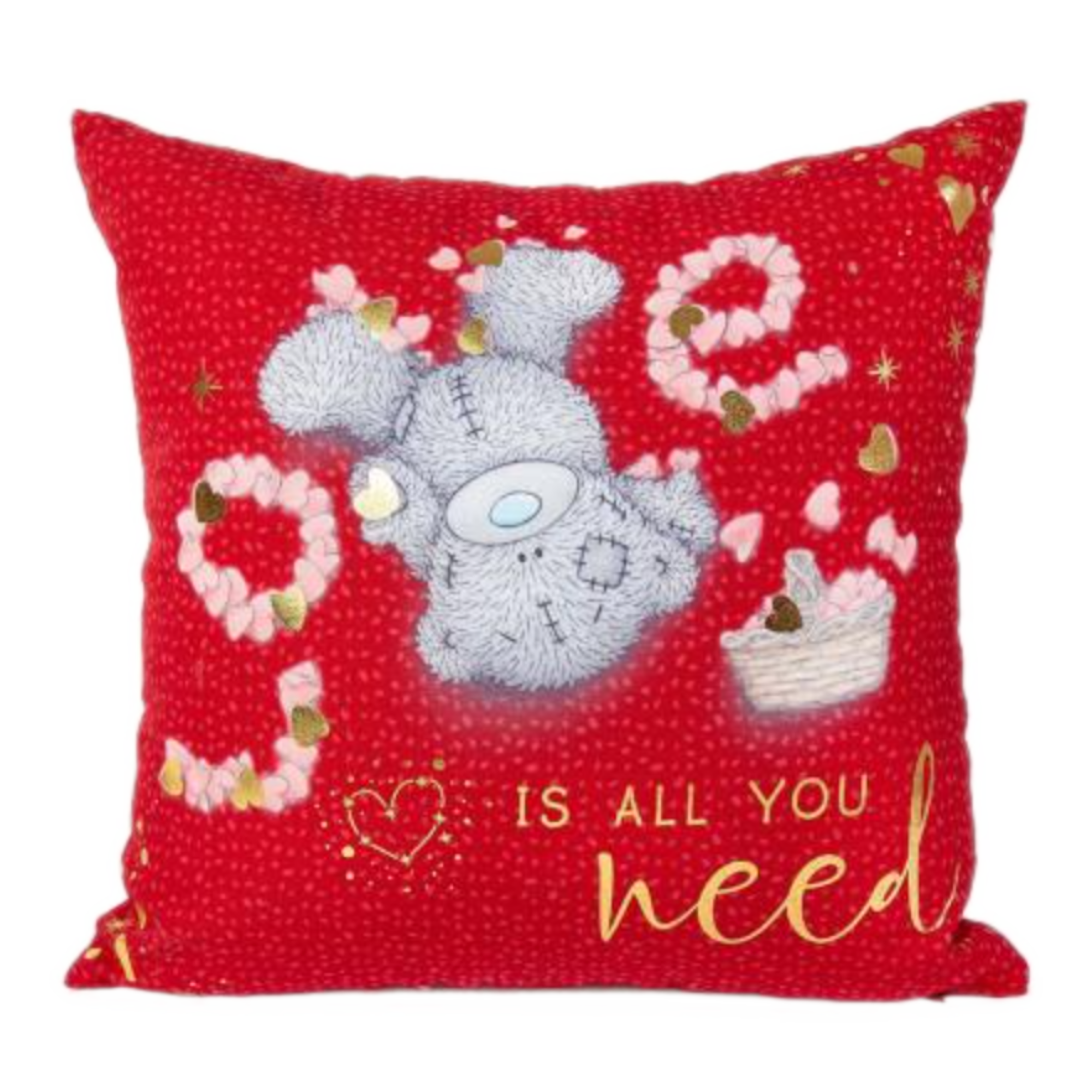 Knuffel - Kussen - Love is all you need - 30x30cm