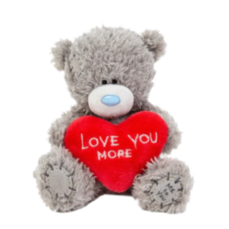Me to You Knuffel - Beer - Love you more - Hart - 11cm
