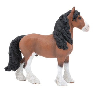 Papo Speelfiguur - Paard - Clydesdale