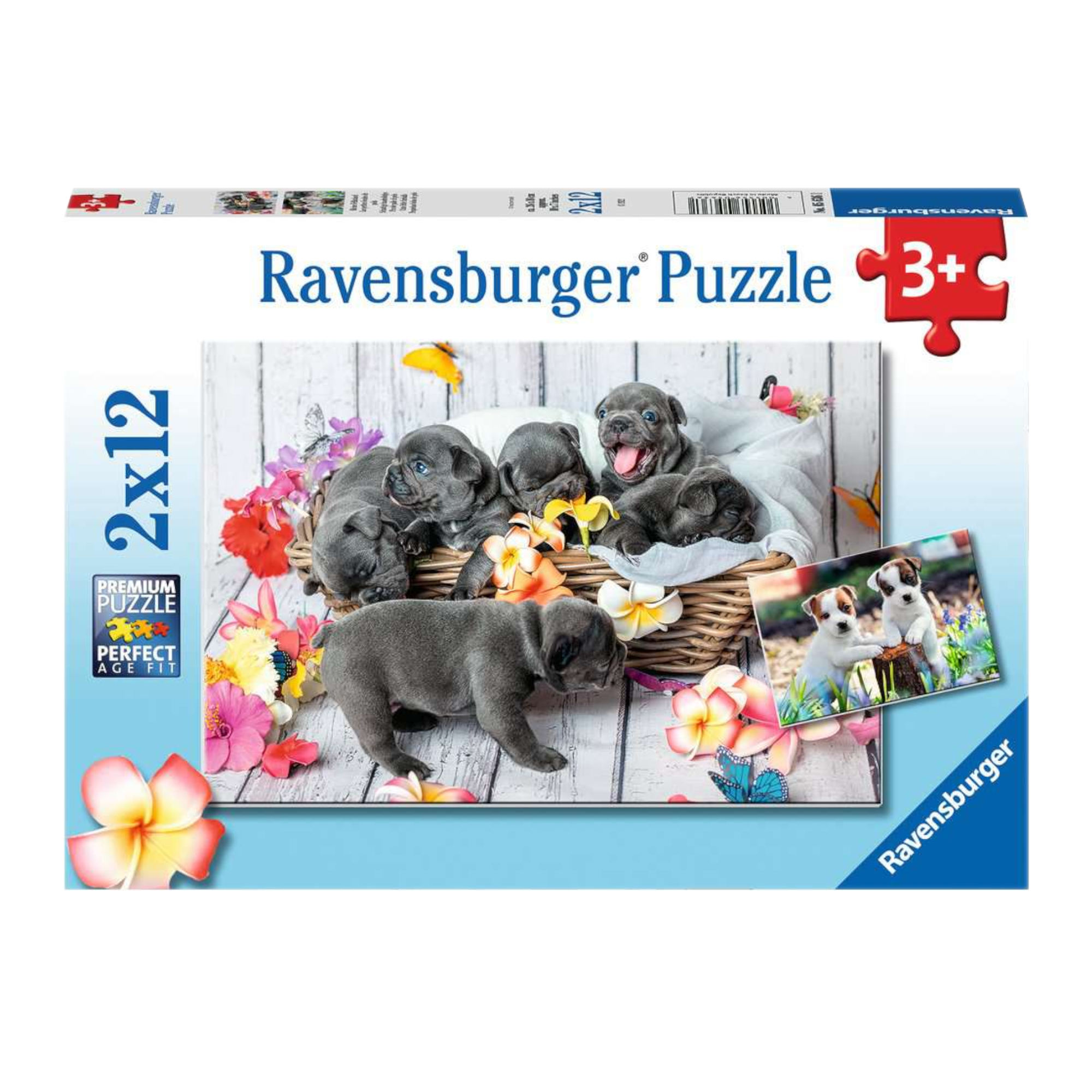 Puzzel - Schattige haarbolletjes - 2x12st.