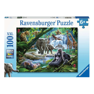 Ravensburger Puzzel - Jungle families - 100st. XXL