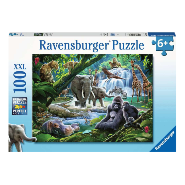 Ravensburger Puzzel - Jungle families - 100st. XXL