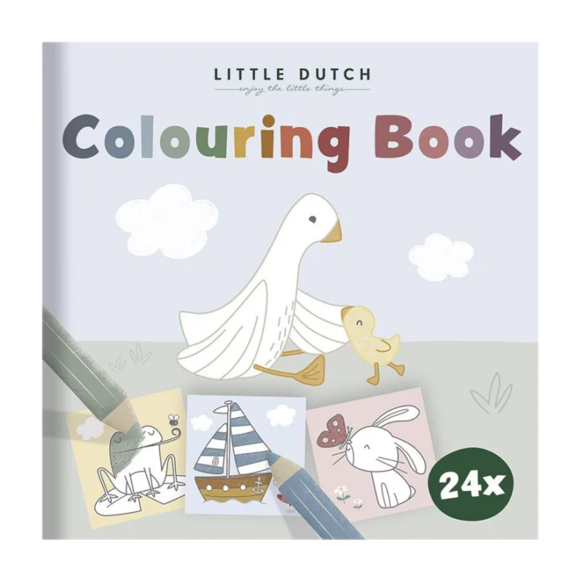 Boek - Kleurboek - 24 afbeeldingen