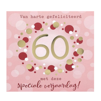 Depesche Kaart - Pop-up, licht & muziek - 60, speciale verjaardag - 009A.