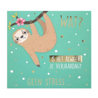 Depesche Kaart - Pop-up, licht & muziek - Is het alweer je verjaardag? Geen stress... - 023A.