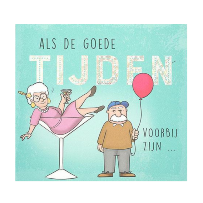 Depesche Kaart - Pop-up, licht & muziek - Als de goede tijden voorbij zijn - 028A.