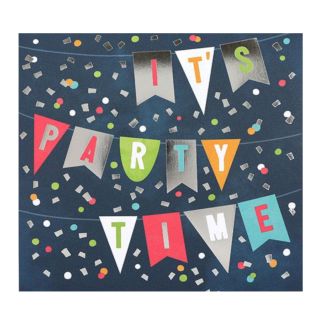 Depesche Kaart - Pop-up, licht & muziek - It's partytime - 030A.