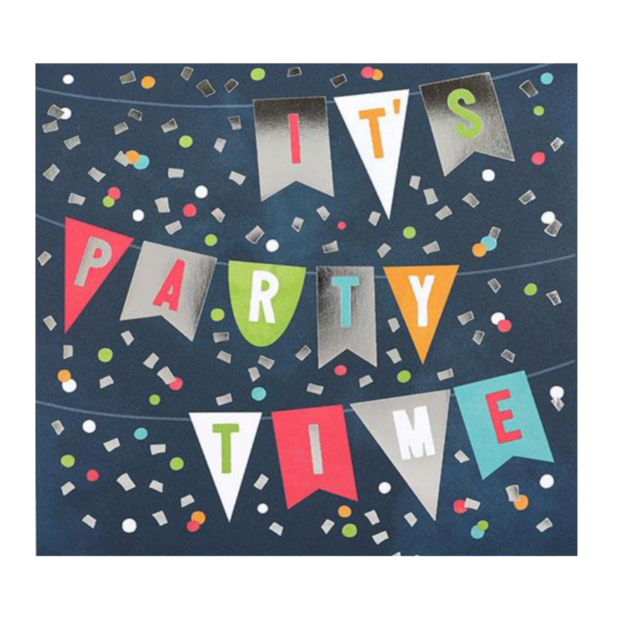 Kaart - Pop-up, licht & muziek - It's partytime - 030A