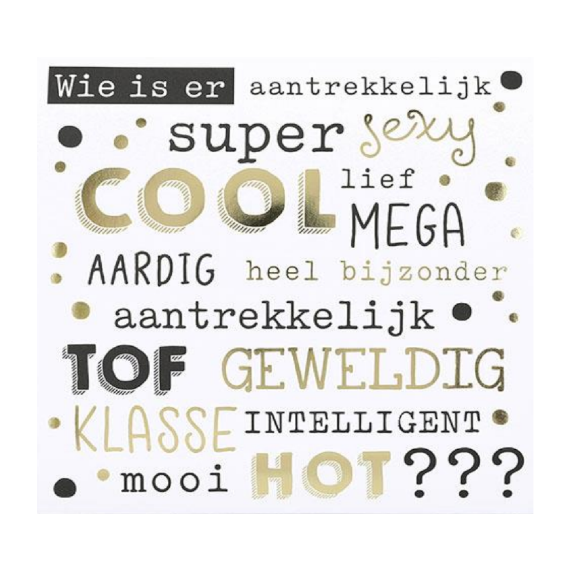 Kaart - Pop-up, licht & muziek - Wie is er aantrekkelijk - 031A