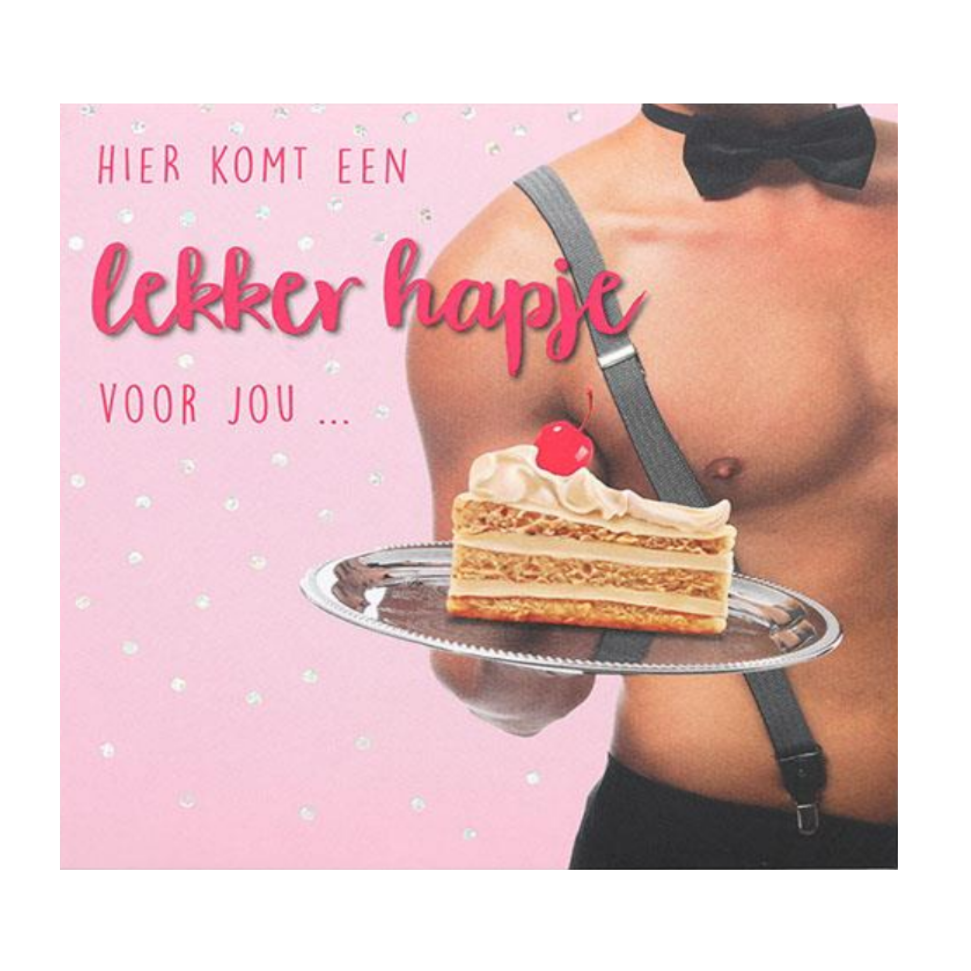 Kaart - Pop-up, licht & muziek - Hier komt een lekker hapje voor jou - 033A.