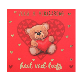 Depesche Kaart - Pop-up, licht & muziek - Voor je verjaardag, heel veel liefs - 040A.