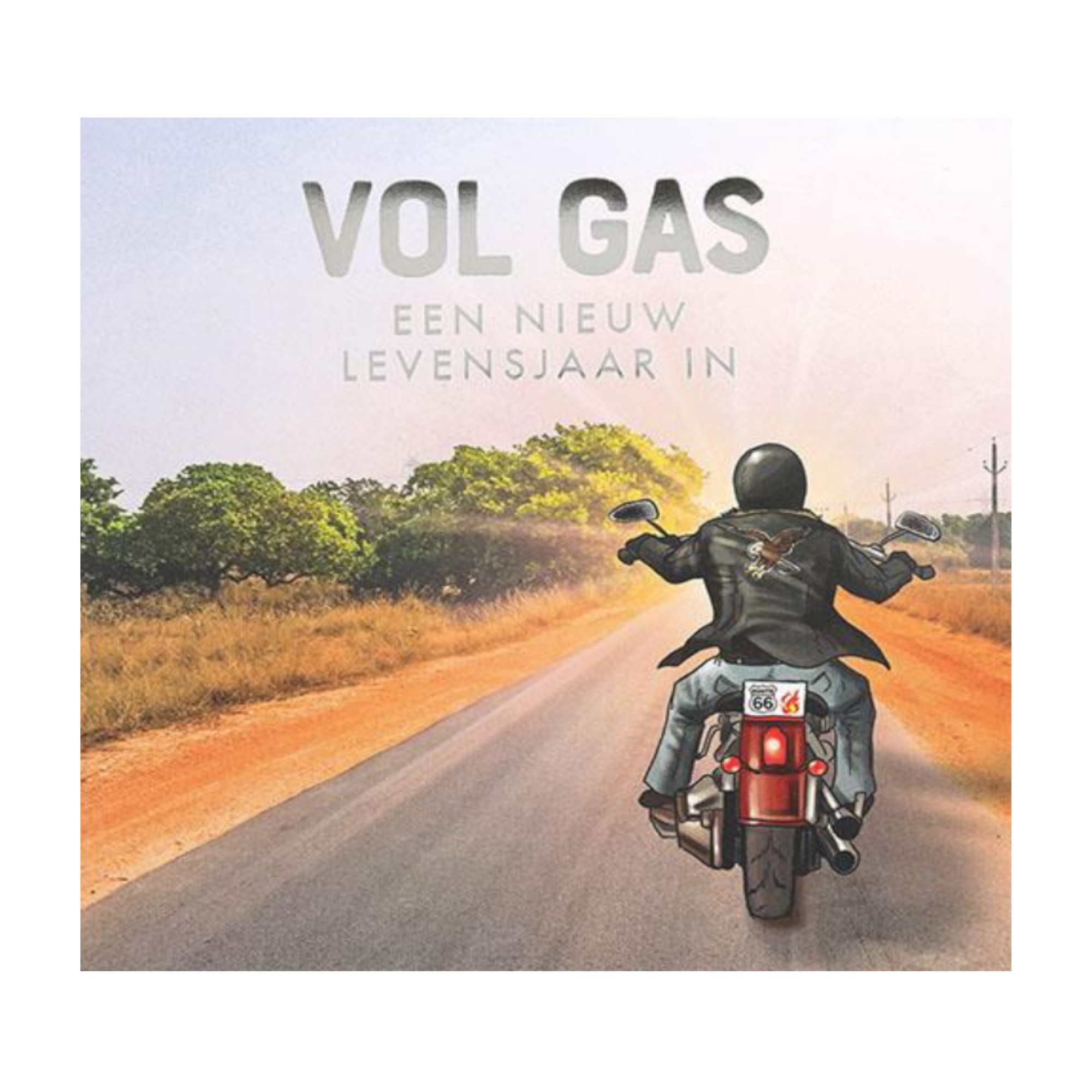 Kaart - Pop-up, licht & muziek - Vol gas een nieuw levensjaar in - 042A.