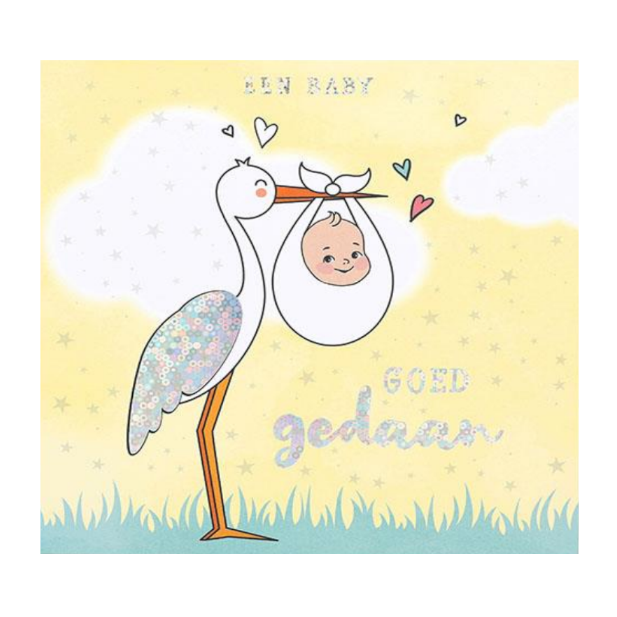 Kaart - Pop-up, licht & muziek - Een baby, goed gedaan - 047A