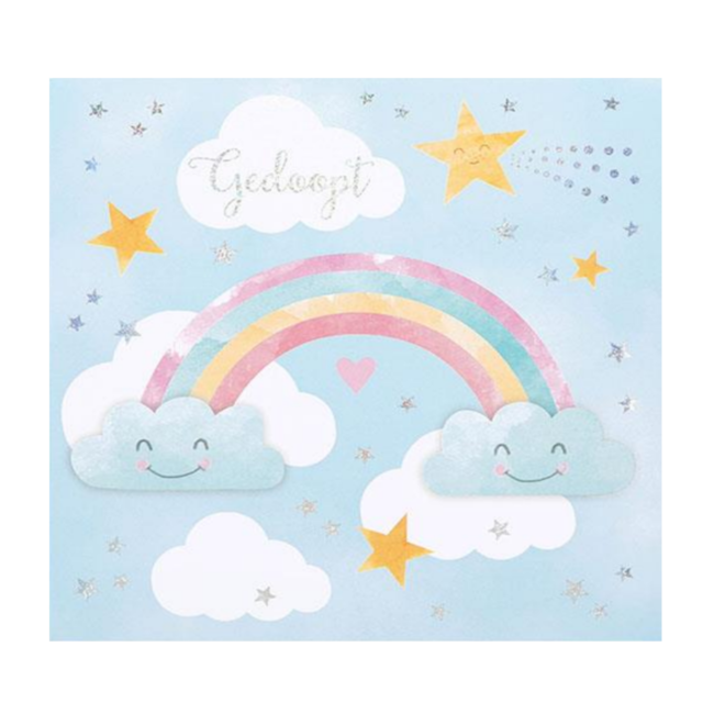 Depesche Kaart - Pop-up, licht & muziek - Gedoopt - 049A.