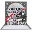 Depesche Kaart - Happy birthday, vandaag is jouw dag - Pop-up, licht & muziek - 017A.