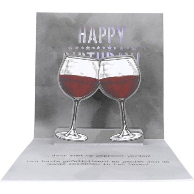 Depesche Kaart - Pop-up, licht & muziek - Een heel bijzondere jaargang - 020A.