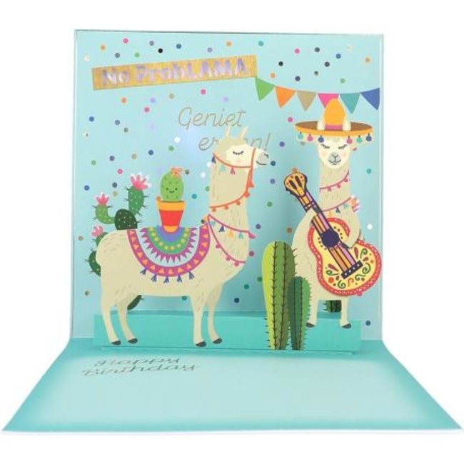 Depesche Kaart - Pop-up, licht & muziek - Is het alweer je verjaardag? - 025A.