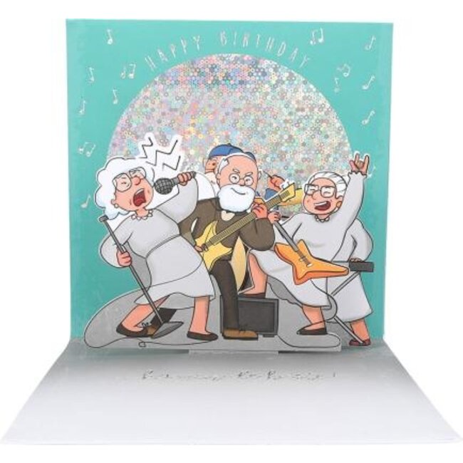 Depesche Kaart - Pop-up, licht & muziek - Als de goede tijden voorbij zijn - 028A.