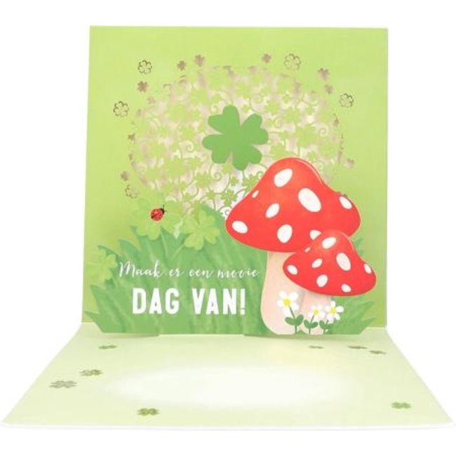 Depesche Kaart - Van harte gefeliciteerd met je verjaardag - Pop-up, licht & muziek - 039A.