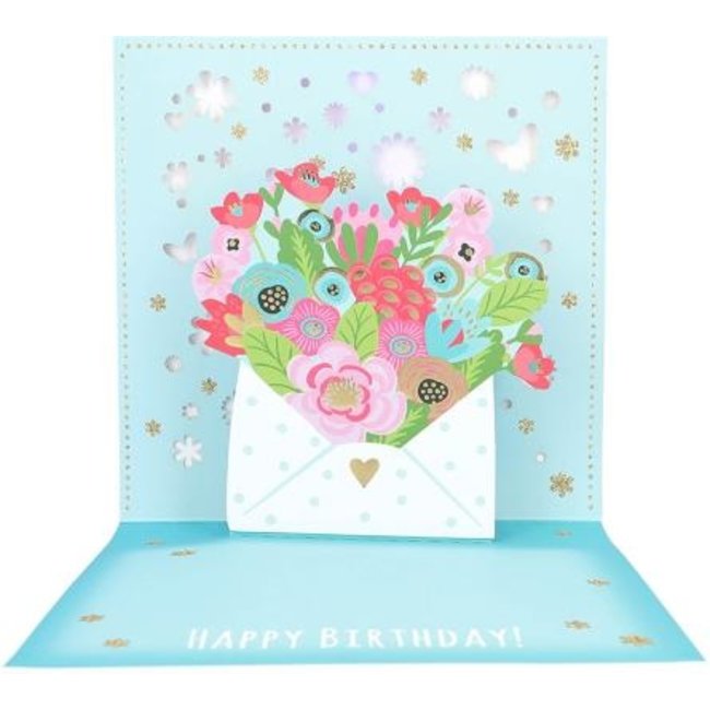 Depesche Kaart - Pop-up, licht & muziek - Verjaardagspost voor jou - 051A.