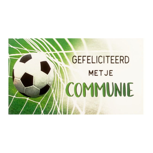 Artige Kaart - Seasonals - Gefeliciteerd met je communie - SCP18-B