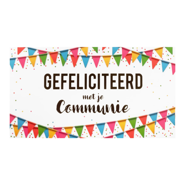 Artige Kaart - Seasonals - Gefeliciteerd met je communie - SCP17-B