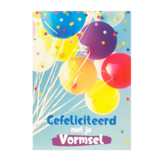 Artige Kaart - Artige - Seasonals - Gefeliciteerd met je vormsel - SCR03-A