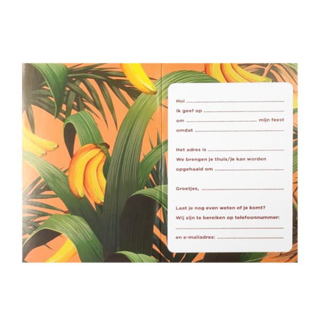Interstat Uitnodigingskaarten - Luiaard - Kom je ook? - 6st.