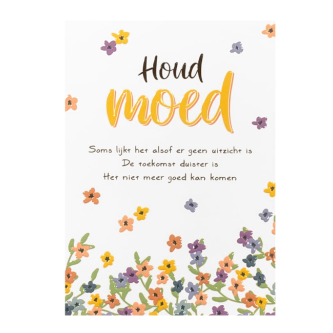 Artige Kaart - Intense - Houd moed - TE056-C