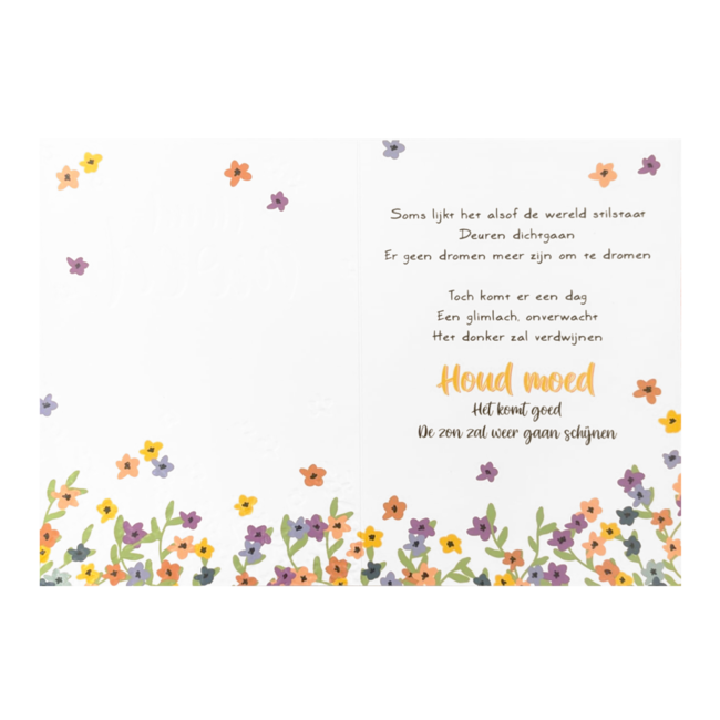 Artige Kaart - Artige - Intense - Houd moed - TE056-C