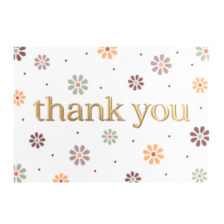 Artige Kaart - Thank you - Daisy - DSY013