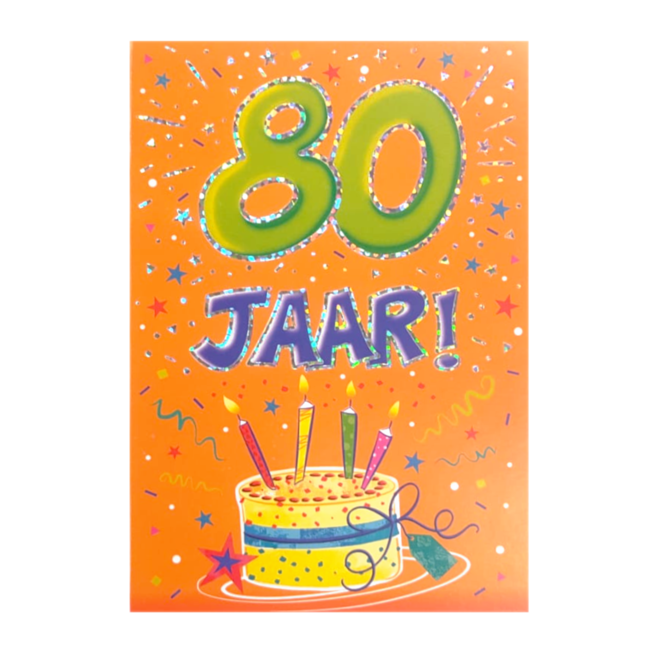 Artige Kaart - That funny age - 80 jaar - TFA101